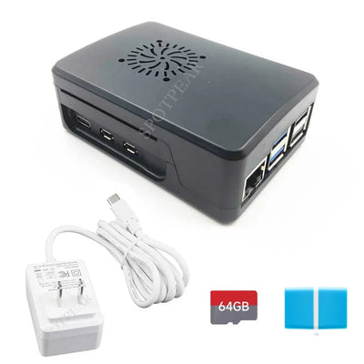 Raspberry Pi 5 16GB /8GB/4GB/2GB RAM Option Pi5 8GB KIt PD Power Supply / RTC / 64GB Card / Heatsink Fan / Card Reader