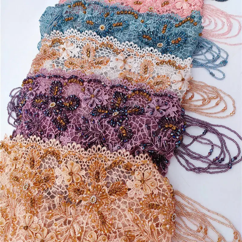 حجابات نسائية مسلمة مطرزة بالخرز الأسود، قبعات صلاة عيد رمضان، قبعات حفلات مسائية فاخرة، قبعات كوفية، عمامة، أوشحة إسلامية