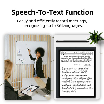 قارئ الكتب الإلكترونية Bigme B1051 مقاس 10.3 بوصة، يعمل بنظام Android 14، جهاز لوحي للكتب الإلكترونية، Demensity 900، 6+128 جيجابايت، حبر إلكتروني، B1051 Lite 4+64 جيجابايت