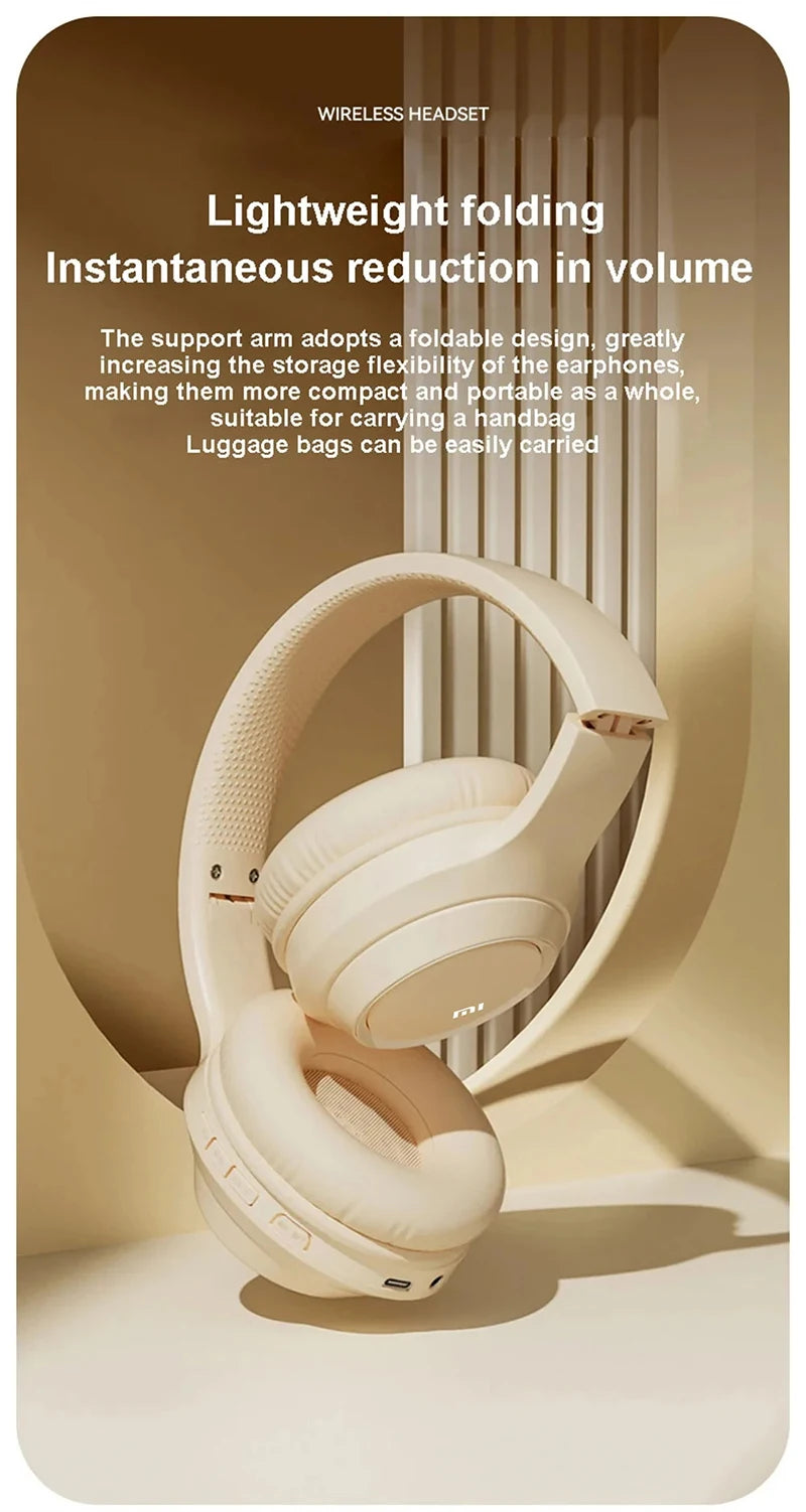 سماعات شاومي TH30 اللاسلكية، بلوتوث 5.3، سماعة رأس رياضية مزودة بخاصية إلغاء الضوضاء، مناسبة للجري