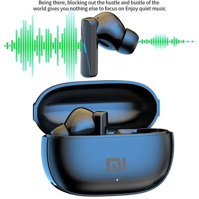 Xiaomi TWS Wireless Bluetooth Headset Touch Control Mic Earbuds Wireless Headphones Noise Cancelling In-Ear Handsfree With Mic