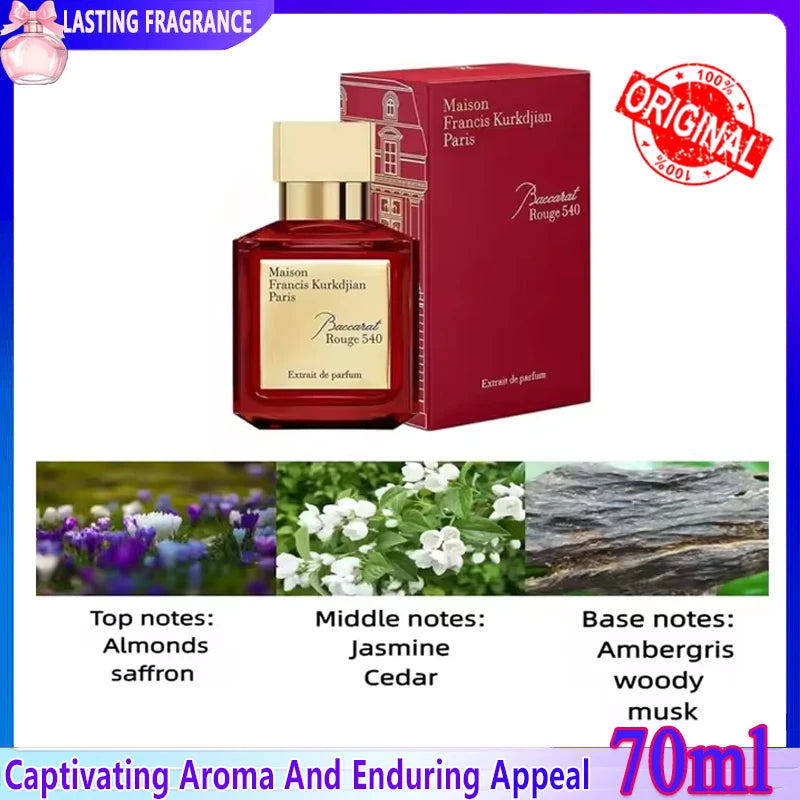 70 مل عطر عالي الجودة يدوم طويلاً، أو دو برفوم، عطر نسائي، رائحة زهرية، فيرومون، كولونيا للرجال، بلسم، بخاخ للجسم