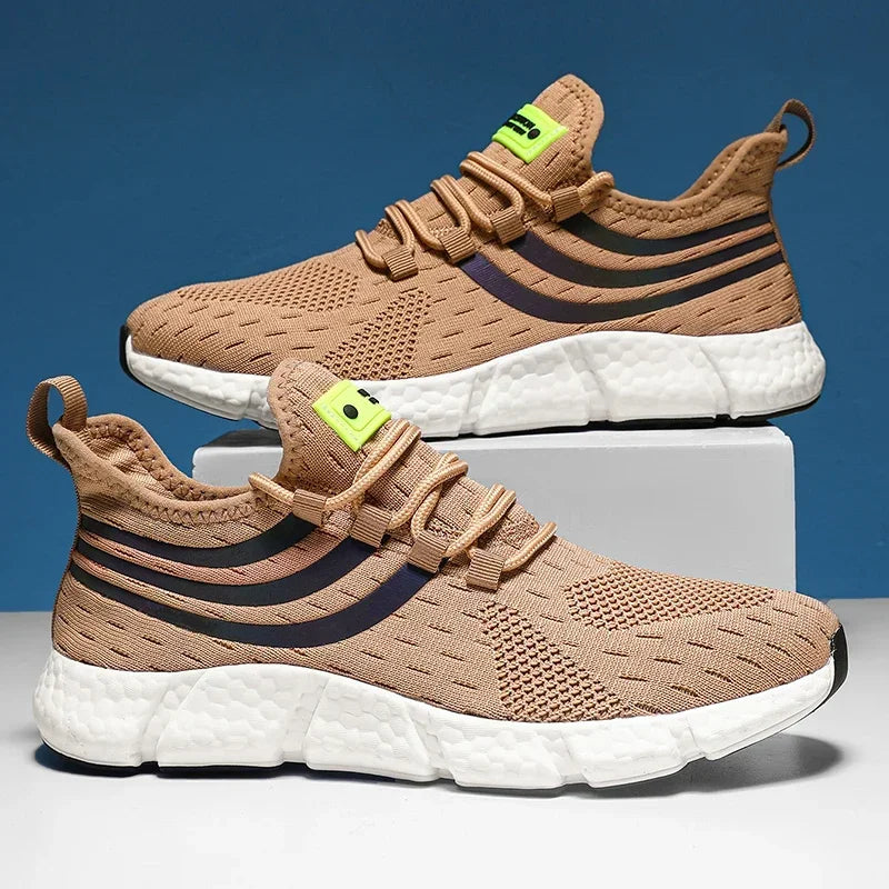 أحذية رياضية رجالية مريحة قابلة للتنفس أحذية منصة صيفية للرجال أحذية جري قابلة للتنفس مريحة أحذية رياضية للمشي