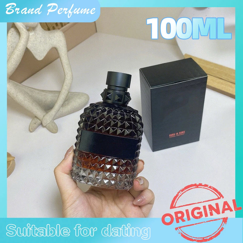 عطر أصلي 100 مل عالي الجودة يدوم طويلاً بخاخ للجسم Charming Lady للرجال والنساء عطور Born in Roma