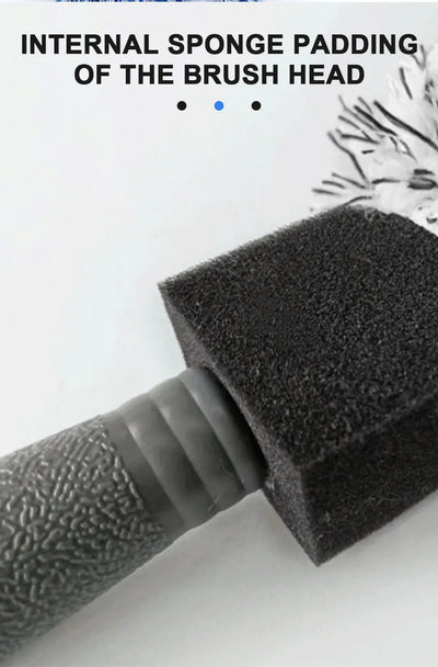 فرشاة تنظيف عجلات السيارة من SEAMETAL، فرشاة محمولة من القطيفة لمحور عجلة السيارة، أداة غسيل، فرشاة إزالة الغبار للعناية بتفاصيل السيارة