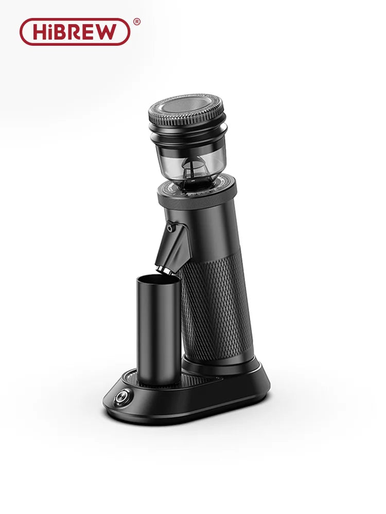 مطحنة قهوة كهربائية مخروطية صغيرة محمولة من HiBREW G5 مقاس 48 مم، مطحنة حبوب قهوة للمطبخ للإسبريسو والقهوة التركية