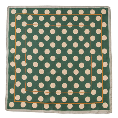 وشاح حريري مربع فاخر مطبوع باللون الأصفر بتصميم ريترو جديد لعام 2025 مصنوع من حرير التوت بنسبة 100% من فور سيزونز