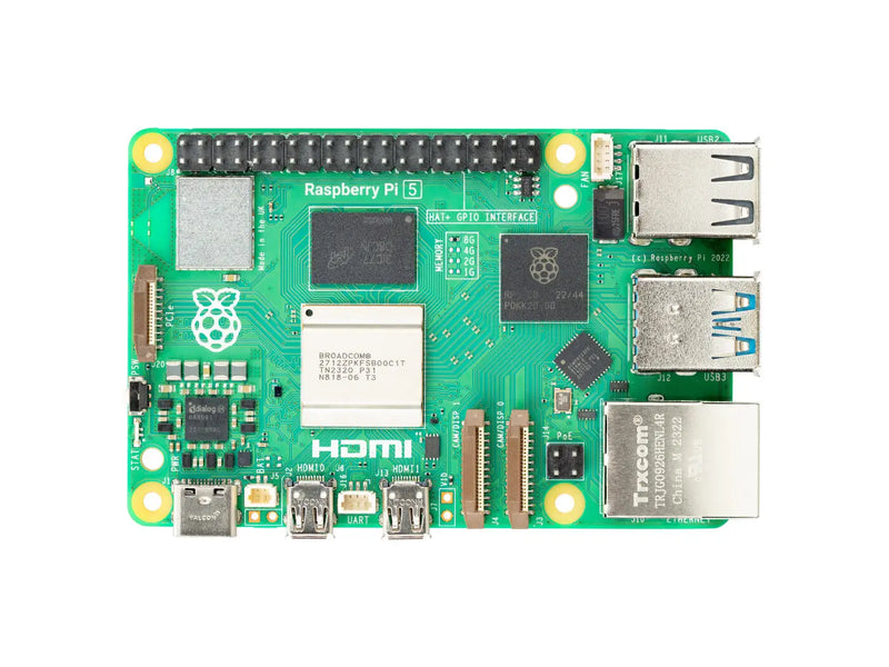 لوحة Raspberry Pi 5 Cortex-A76 Linux 4GB 8GB Arm Board Python Programlama PCIe Gigabit Ethernet USB3.0