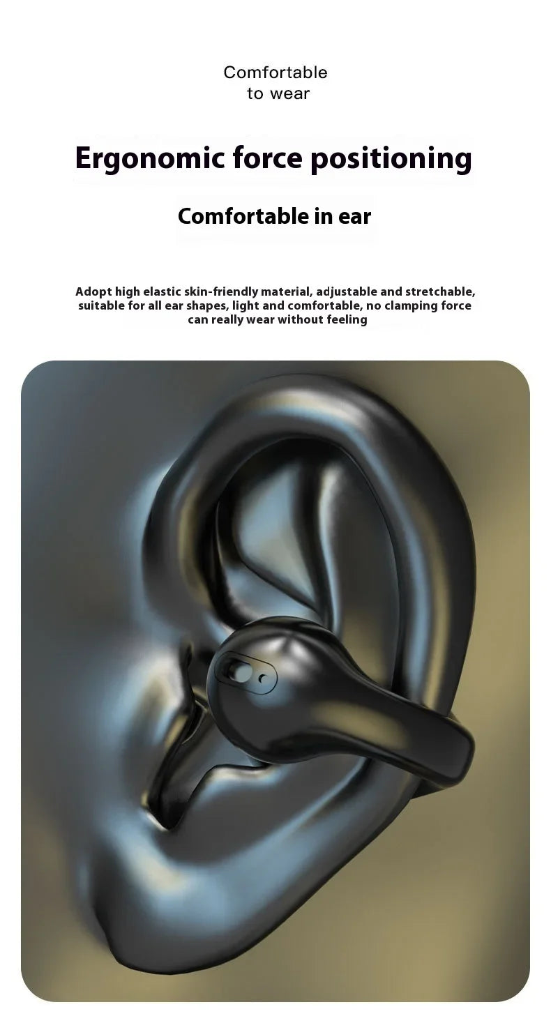 سماعات لينوفو الأصلية T75 اللاسلكية بتقنية التوصيل العظمي وتقنية بلوتوث 5.3، سماعات رياضية عالية الجودة، مقاومة للماء، سماعة رأس TWS