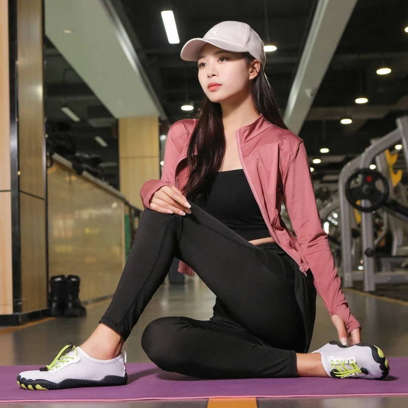 أحذية مائية للرجال والنساء أحذية حافية القدمين للاستخدام الخارجي على الشاطئ وحمام السباحة ومياه النهر والتجفيف السريع والقوارب وصيد الأسماك والغوص وركوب الأمواج