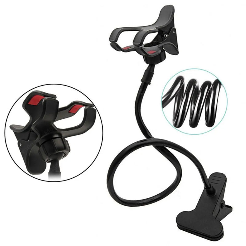 Mobile Phone Holder Flexible Adjustable Cellphone Holder Clip Support Telephone Home Bed Desktop Mount Bracket Smartphone Stand