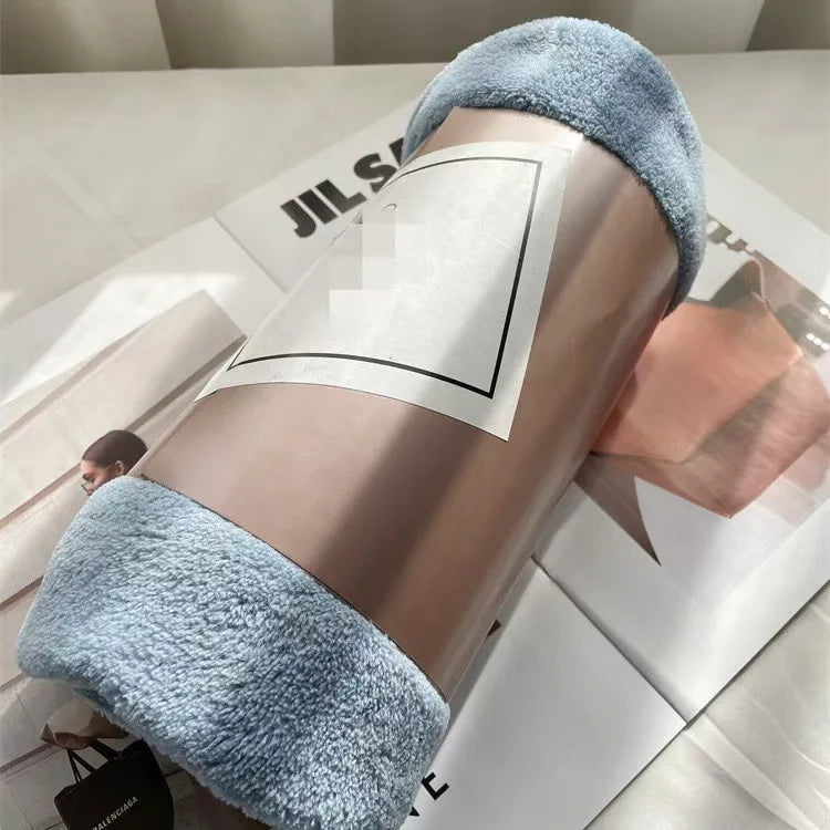 بنطلون بيجامة حراري شتوي مخملي للنساء مبطن بالصوف الناعم، ملابس مريحة ومرنة الخصر، ملابس نوم منزلية دافئة