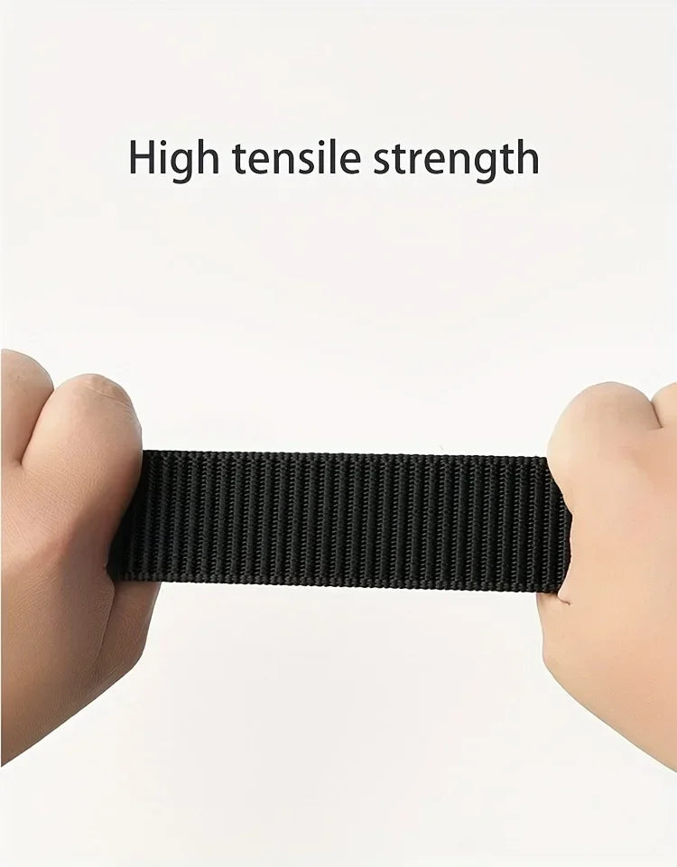 حزام جديد بإبزيم أوتوماتيكي، قماش تكتيكي للعمل، حزام تدريب عسكري خارجي غير رسمي للرجال