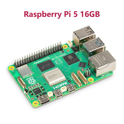 جهاز Raspberry Pi 5 الرسمي بسعة 16 جيجابايت و8 جيجابايت و2 جيجابايت و4 جيجابايت وجهاز كمبيوتر محمول صغير ومعالج BCM2712 ولوحة تطوير Raspberry Pi Bluebooth 5.0