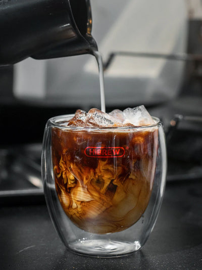 ماكينة صنع قهوة HiBREW Cafetera 20 بار من الفولاذ المقاوم للصدأ شبه أوتوماتيكية فائقة النحافة ESE POD &amp; مسحوق ماكينة صنع قهوة اسبريسو وكابتشينو بالماء الساخن H11