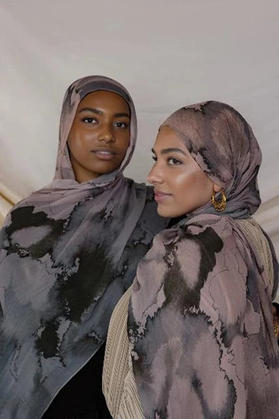 1Pcs Ramadan Hijab Leopard Print Women Bohemian Watercolor Soft Muslim Hijabs Floral Breathable Shawl Wrap Scarf Headscarf Warm