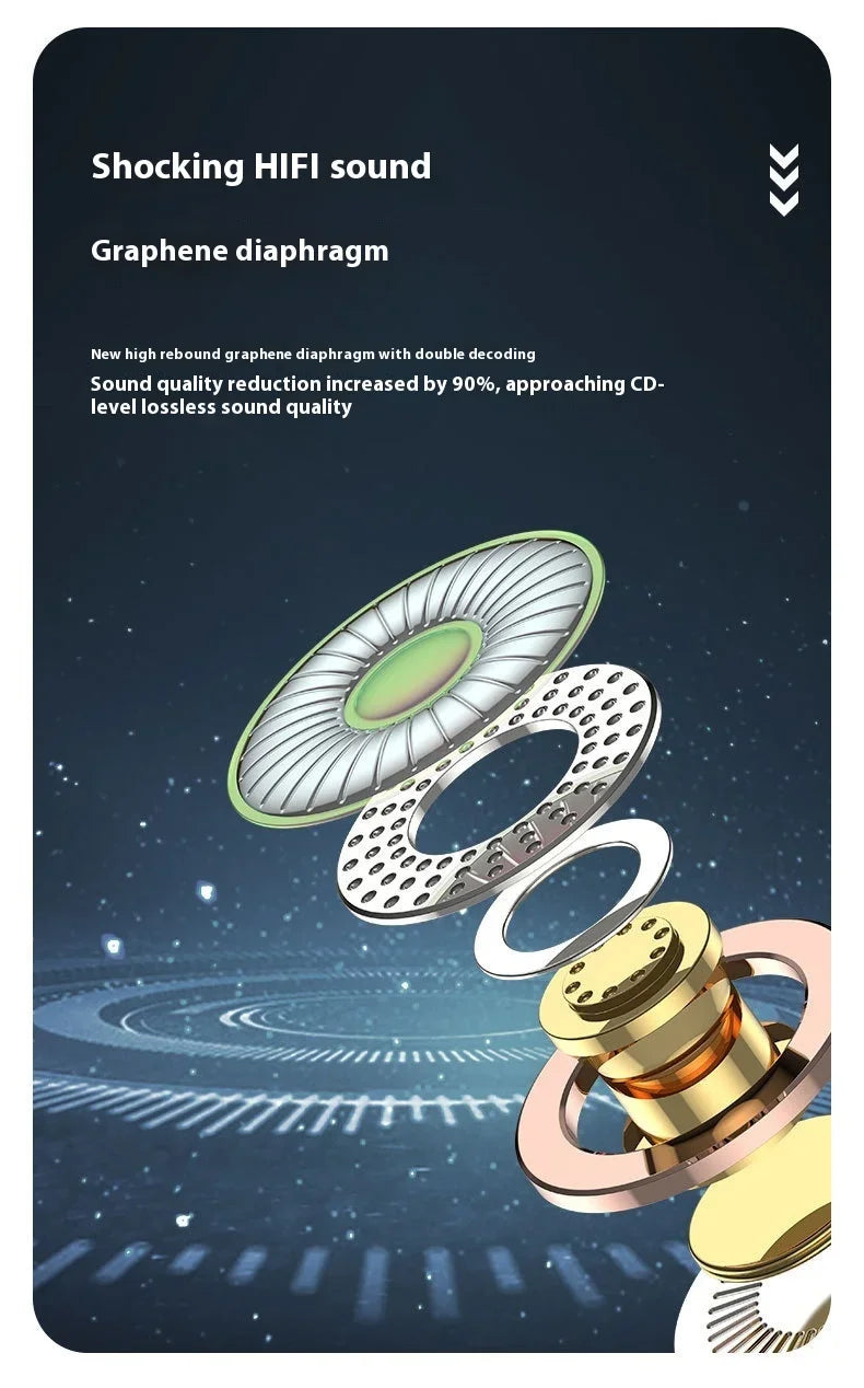 سماعات لينوفو الأصلية T75 اللاسلكية بتقنية التوصيل العظمي وتقنية بلوتوث 5.3، سماعات رياضية عالية الجودة، مقاومة للماء، سماعة رأس TWS