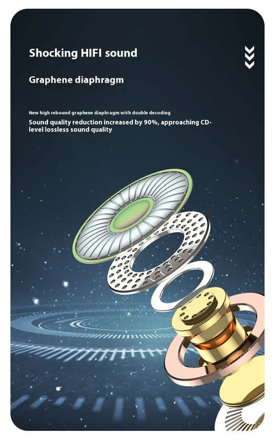 سماعات لينوفو الأصلية T75 اللاسلكية بتقنية التوصيل العظمي وتقنية بلوتوث 5.3، سماعات رياضية عالية الجودة، مقاومة للماء، سماعة رأس TWS