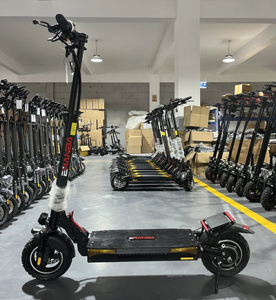 سكوتر كهربائي للبالغين على الطرق الوعرة بمحرك مزدوج 1V1، بطارية 48 فولت، مدى 60 كم، أقصى حمولة 150 كجم، توصيل من 3 إلى 7 أيام في الصين