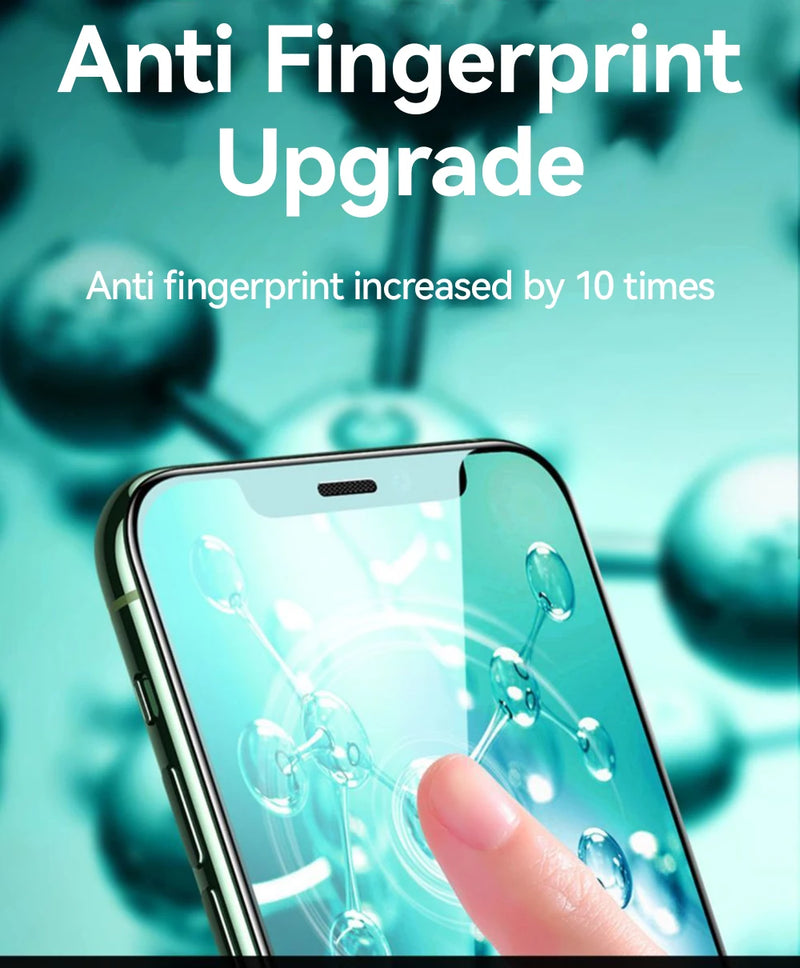 Joyroom 1/2/3 قطع واقي شاشة زجاجي عالي الدقة لهاتف iPhone 16 15 14 13 12 11 Pro Max حماية كاملة من الزجاج المقوى لهاتف iPhone