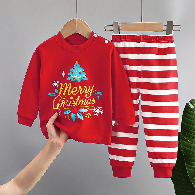 ملابس الأطفال مجموعات الأطفال ملابس الأطفال الأولاد والبنات ملابس الخريف والشتاء القطنية السراويل ملابس النوم الملابس الداخلية