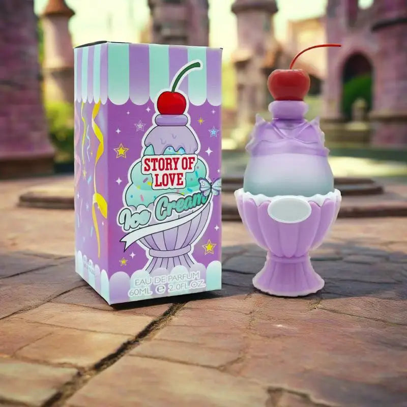 عطر نسائي آيس كريم سويت 60 مل، عطر زهري منعش يدوم طويلاً، أو دو تواليت، بخاخ برائحة التمر الساحر