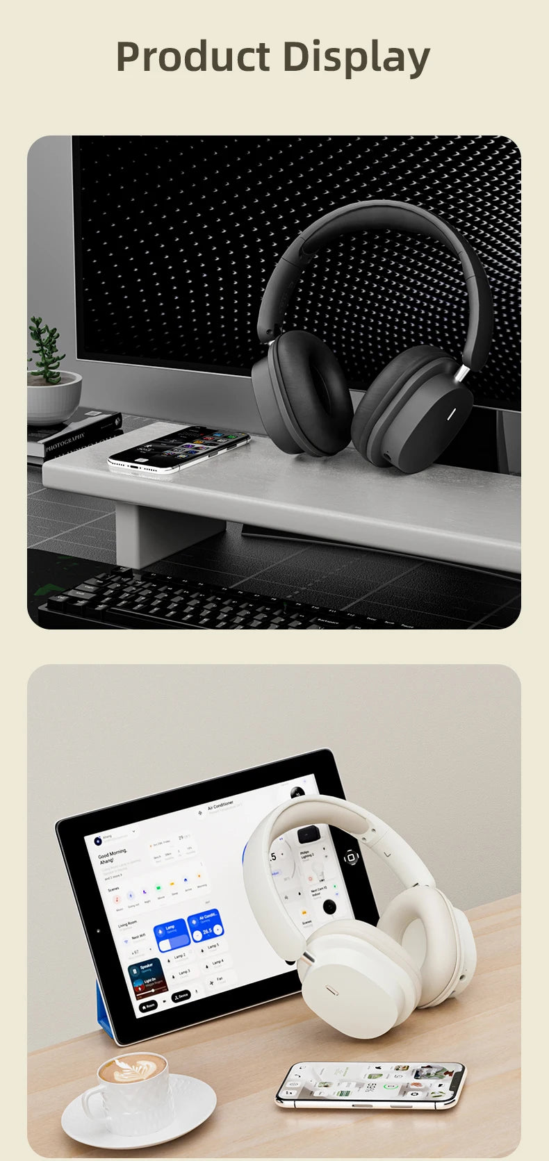 سماعة رأس بلوتوث أصلية SY-T2 عالية الجودة مع ميكروفون لاسلكي لتقليل الضوضاء وسماعات رأس سلكية للاعبين