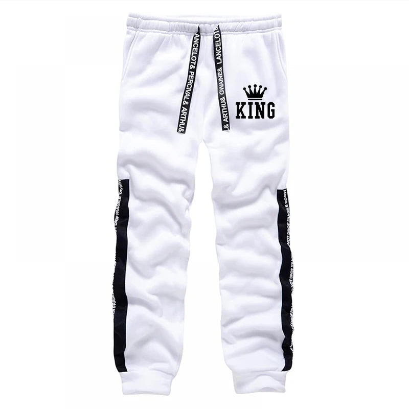 بدلة رياضية للرجال من King Printing، قطعة واحدة، سويت شيرت، بنطلون رياضي، هودي، بنطلون كاجوال، ملابس خارجية للرجال، تخفيضات ساخنة، ملابس الشارع