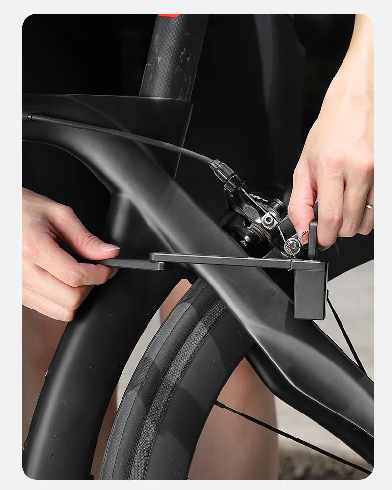 قفل دراجة محمول قابل للطي من ويست بايكينج، قفل أمان متين مضاد للسرقة، قفل دراجة كهربائية، ملحقات دراجات الطرق الجبلية
