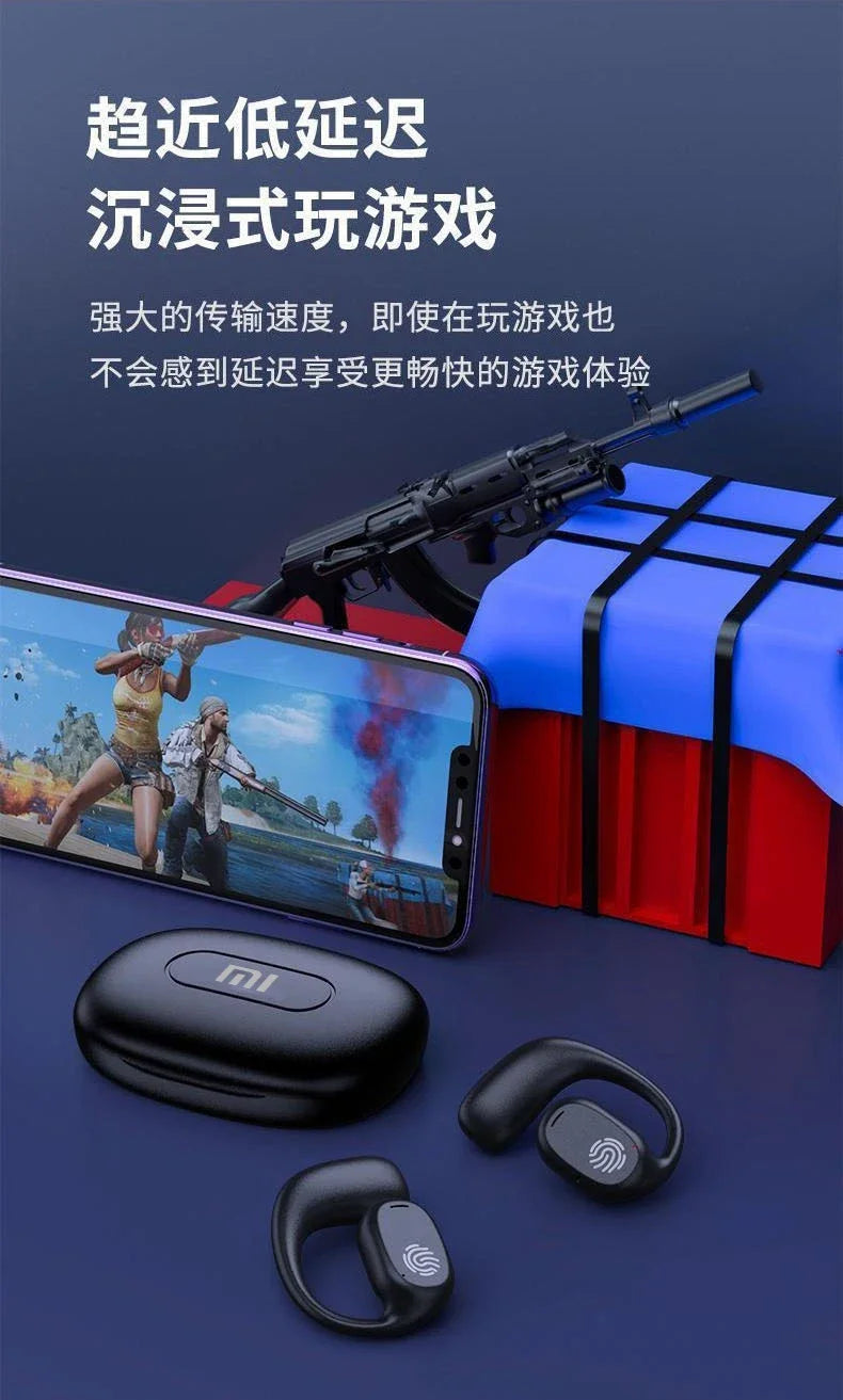 سماعات أذن رياضية ذكية لاسلكية من شاومي GT280 بتقنية البلوتوث تعمل باللمس مع خاصية تقليل الضوضاء بتقنية ستيريو ثلاثية الأبعاد ومقاومة للماء