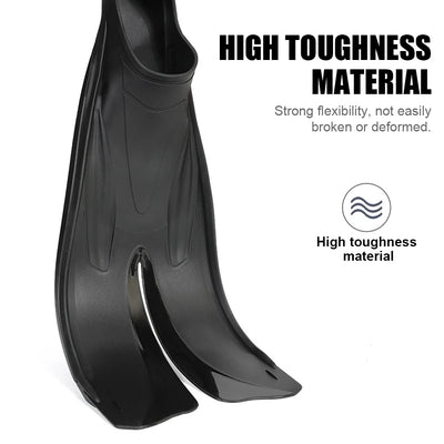 أحذية احترافية للضفدع المنقسم مضادة للانزلاق، أحذية غوص زاحفة، زعانف تدريب للغطس، أحذية غوص، معدات سباحة