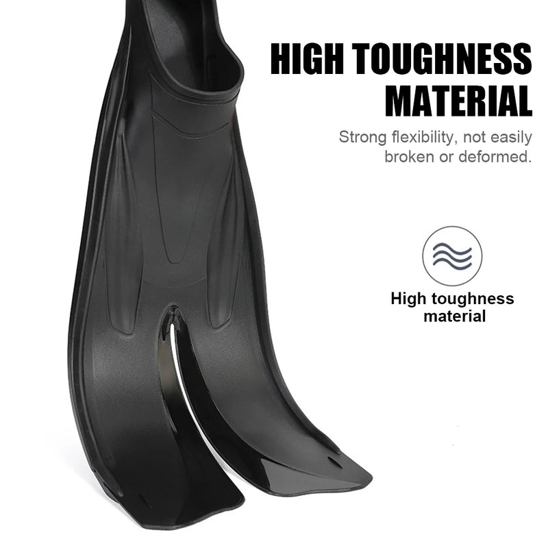 أحذية احترافية للضفدع المنقسم مضادة للانزلاق، أحذية غوص زاحفة، زعانف تدريب للغطس، أحذية غوص، معدات سباحة