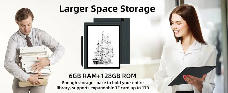 قارئ الكتب الإلكترونية Bigme B1051 مقاس 10.3 بوصة، يعمل بنظام Android 14، جهاز لوحي للكتب الإلكترونية، Demensity 900، 6+128 جيجابايت، حبر إلكتروني، B1051 Lite 4+64 جيجابايت