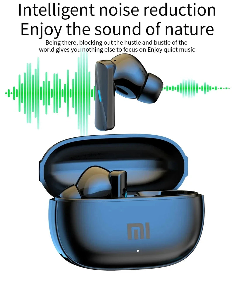 Xiaomi TWS Wireless Bluetooth Headset Touch Control Mic Earbuds Wireless Headphones Noise Cancelling In-Ear Handsfree With Mic