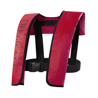 سترة نجاة يدوية قابلة للنفخ سترة نجاة للبالغين للرياضات المائية والسباحة وصيد الأسماك وسترة البقاء على قيد الحياة