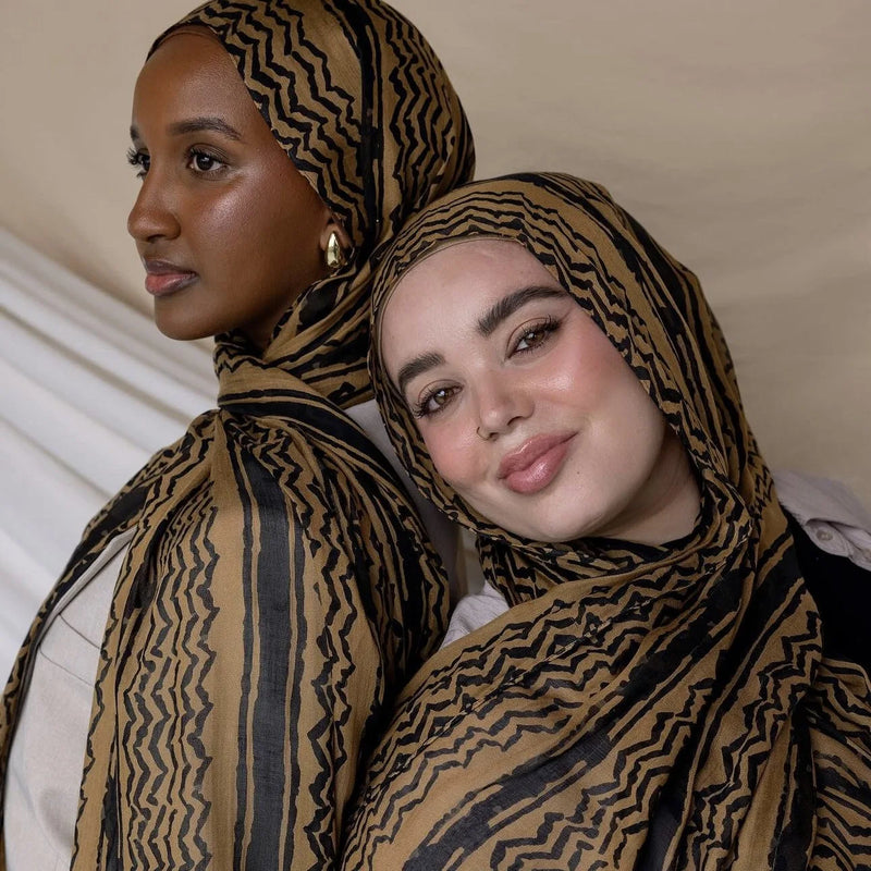 1Pcs Ramadan Hijab Leopard Print Women Bohemian Watercolor Soft Muslim Hijabs Floral Breathable Shawl Wrap Scarf Headscarf Warm