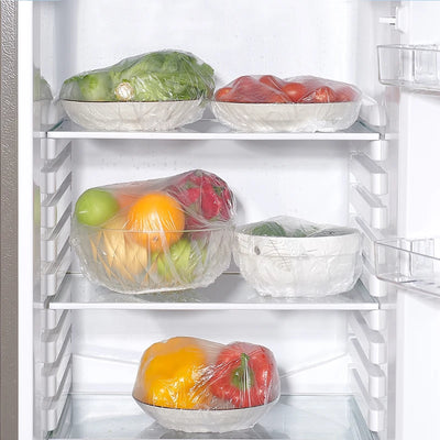 غطاء طعام قابل لإعادة الاستخدام، غلاف بلاستيكي، أغطية طعام مرنة متينة للأوعية، أغطية أطباق مرنة للمطبخ، حقيبة حفظ الطعام