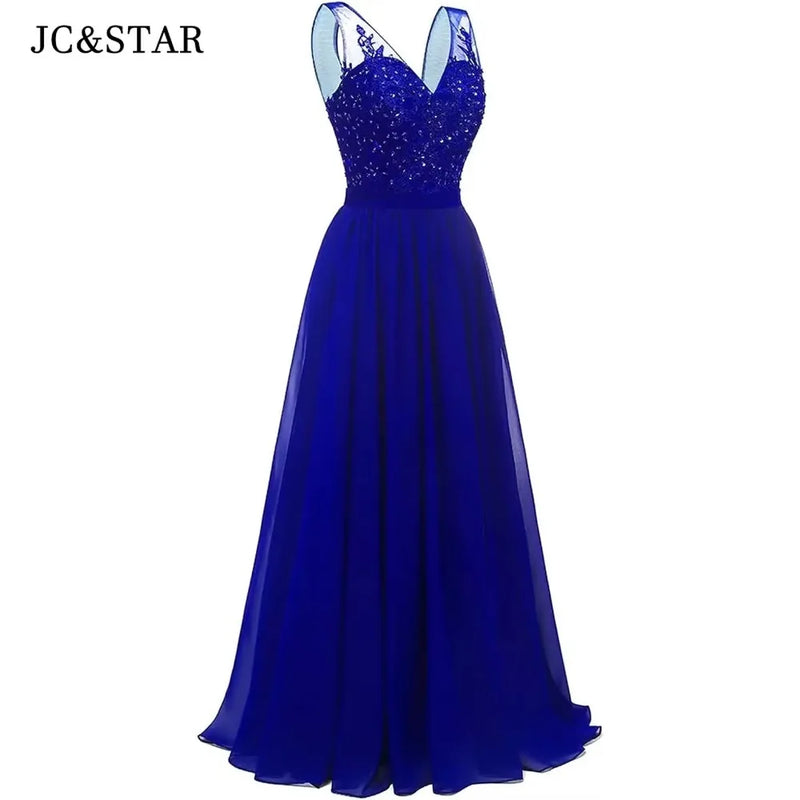 فساتين وصيفات العروس من الشيفون باللون الفيروزي بفتحة على شكل حرف V، طويلة من الدانتيل، مطرزة بالخرز، فساتين سهرة رسمية، توصيل مجاني، ضيف، حفل زفاف