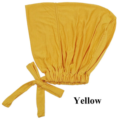 قبعة عمامة إسلامية جديدة ناعمة من المودال، قبعات حجاب داخلية، غطاء رأس إسلامي، قبعات هندية، غطاء رأس نسائي