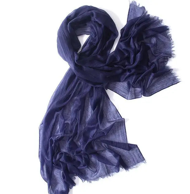 شال صيفي رقيق من Naizaiga 100 كشمير للسيدات، وشاح كبير الحجم فاخر من الباشمينا، JYFZ1