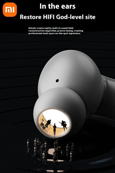 سماعات شاومي ريدمي اللاسلكية بتقنية البلوتوث 5.4 A98، مزودة بتقنية ENC لتقليل الضوضاء، مقاومة للماء، عالية الدقة، مع ميكروفون