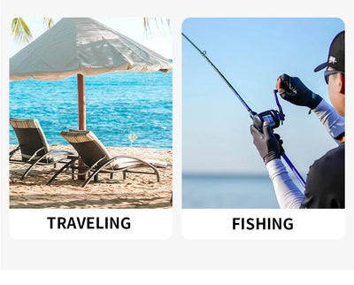 نظارات شمسية جديدة من كابوني للرجال، مستقطبة، عدسات فوتوكرومية سوداء، خفيفة الوزن للغاية، بدون إطار، نظارات قيادة BS22003