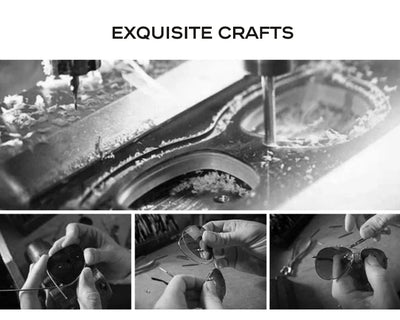 نظارات شمسية جديدة من كابوني للرجال، مستقطبة، عدسات فوتوكرومية سوداء، خفيفة الوزن للغاية، بدون إطار، نظارات قيادة BS22003