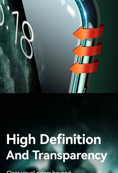 Joyroom 1/2/3 قطع واقي شاشة زجاجي عالي الدقة لهاتف iPhone 16 15 14 13 12 11 Pro Max حماية كاملة من الزجاج المقوى لهاتف iPhone