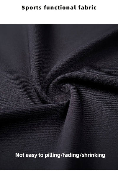 5pcs Men's Athletic Set - Polyester & Spandex Blend, High Stretch Knit Fabric, Hooded Zip-Up Jacket, Printed Sports Vest, Compression Long Sleeve Top, Shorts & Leggings for Running, Basketball, Training - Four Seasons Workout