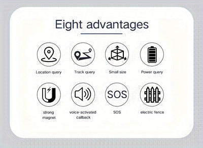 Mini Magnetic Car GPS Tracker - Real-Time Location Device, No SIM Card Needed, 2G Network Support, Rechargeable Lithium Battery, Universal Mounting, Perfect for Fleet Management and Personal Vehicle Tracking, Vehicle Tracking