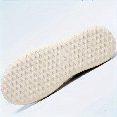 Women's Butterfly Pattern Canvas Shoes, Casual Slip On Outdoor Shoes, Lightweight Low Top Shoes