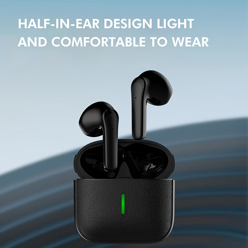 Wireless Earbuds with 197/1000 Real-Time Translation, Call Control, Back Design, Rechargeable Lithium Polymer Battery, Condenser Microphone, Low Radiation Comfort Wear - Compatible with Smartphones and Tablets