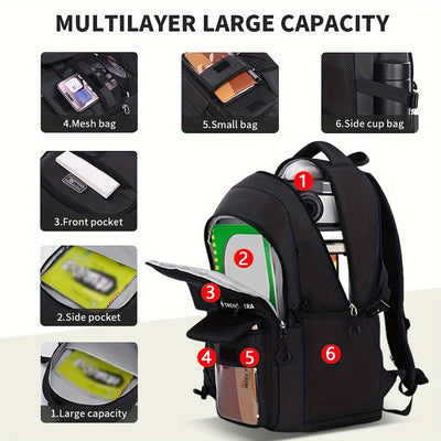 The Latest 2025 Unisex Student Backpack, a Lightweight Bag Suitable for Travel And School.