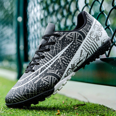 Special Price - Low-Top Breathable Football Shoes TF Stud Short Stud Outdoor Indoor Sports Professional Training Competition Football All-Season Suitable Football Shoes Secure Fit Sports Enthusiasts Exclusive Fan Essential